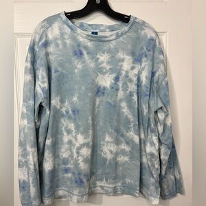 Old Navy Long Sleeve Tie Dyed Top